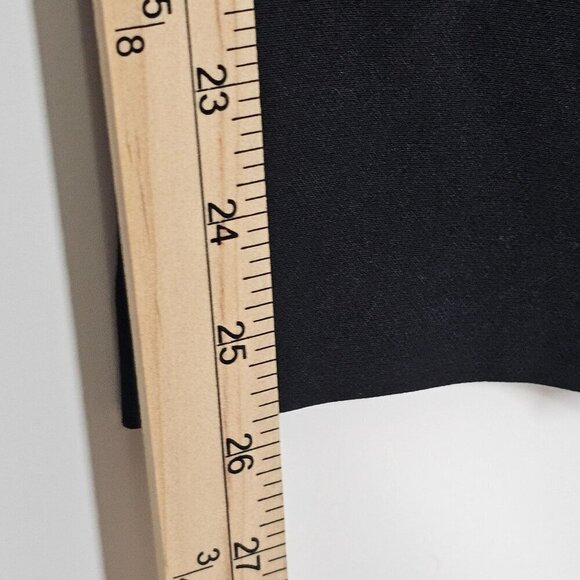 Topshop Womens Black Trousers High Waist Rise Pleated Tailored Fit Size 12 US - Picture 11 of 12